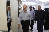 علی لاریجانی به دیدار خانواده‌ی شهید مهدی ربانی رفت (7)