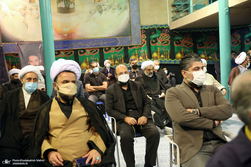 مراسم شام شهادت امام رضا(ع) و بزرگداشت علامه حکیمی در حسینیه جماران-1