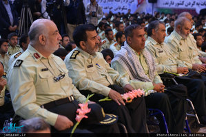 تجدید میثاق جمعی از فرماندهان ناجا با آرمان‌های بنیانگذار انقلاب اسلامی 