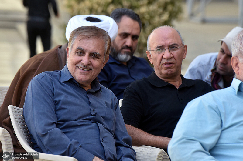 مراسم خاکسپاری پیکر مرحوم محمدعلی جماعتی (ره) در حرم امام خمینی (س)