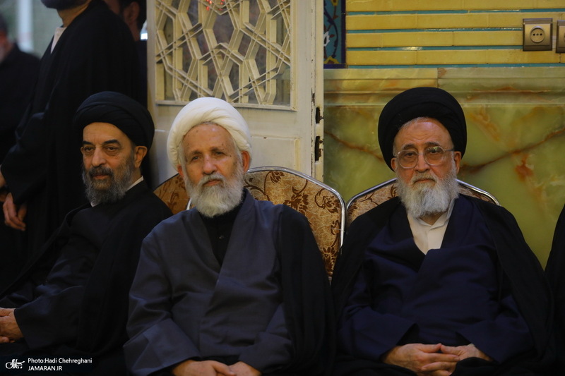 مراسم بزرگداشت همسر مرحوم آیت الله سید حسن طاهری خرم آبادی 
