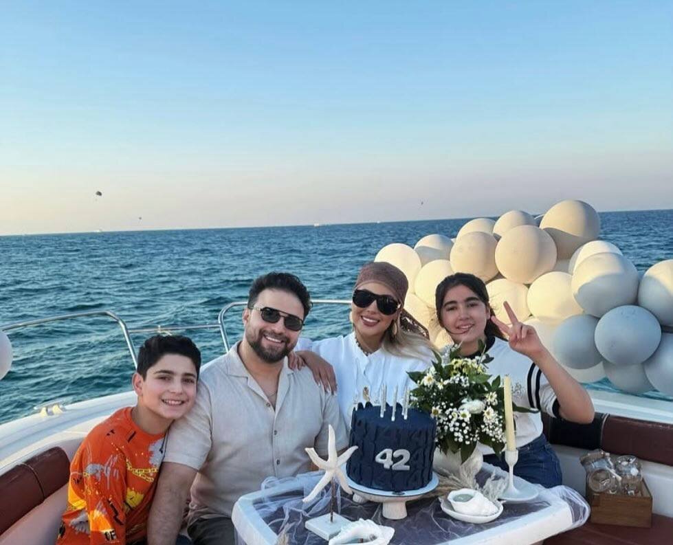 تولد متفاوت بابک جهانبخش روی عرشه کشتی/ عکس