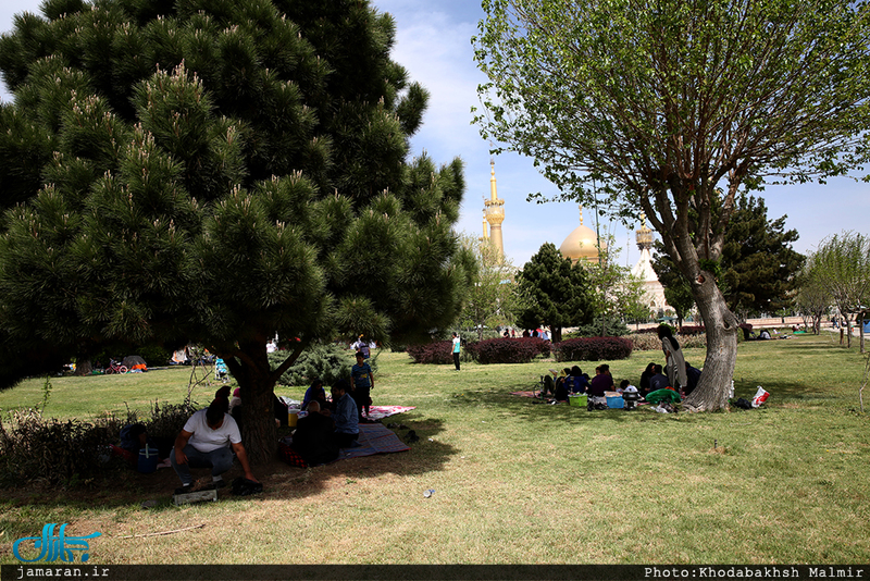 روز طبیعت درحرم مطهر امام خمینی(س)