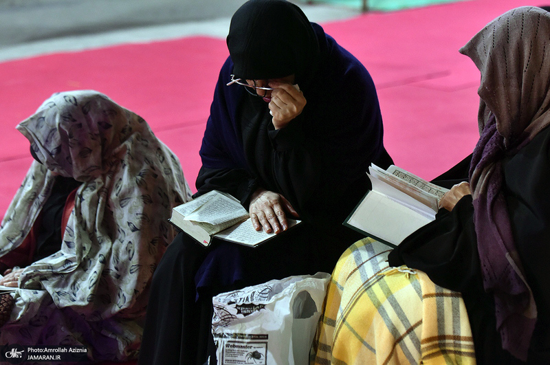 احیای شب بیست و سوم ماه رمضان در گلزار شهدای بهشت زهرا (س)