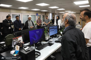 بازدید رییس موسسه تنظیم و نشر آثار امام خمینی (ره) از خبرگزاری ایسنا