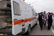 حادثه واژگونی مینی‌بوس در سه‌راه افسریه تهران  10 نفر مصدوم شدند