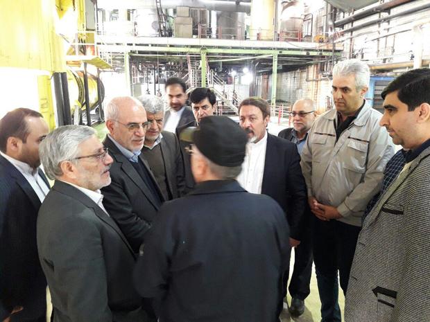 بازدید استاندار تهران از کارخانه های قند و شیروارنا ورامین