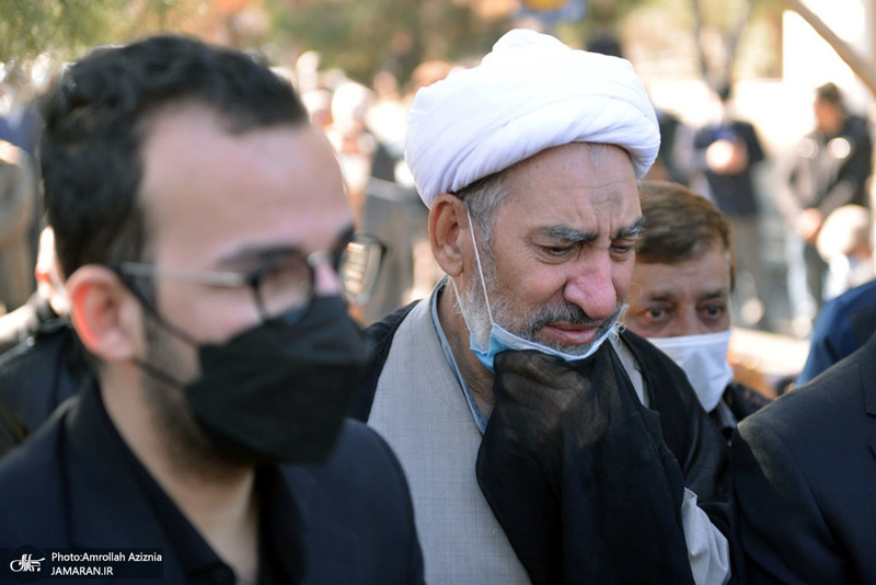 مراسم تشییع و خاکسپاری مرحوم حجت الاسلام و المسلمین سید رضا حسینی امین