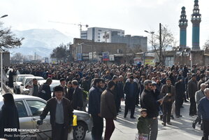 راهپیمایی مردم سراسر کشور در محکومیت ترور سردار قاسم سلیمانی 