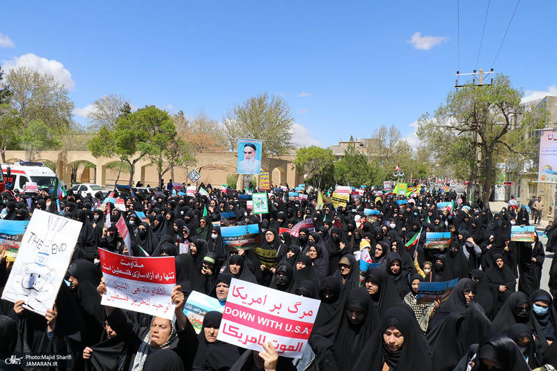 راهپیمایی باشکوه روز قدس در خمین