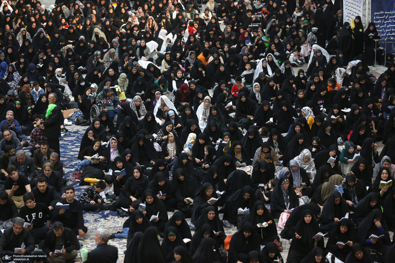 مراسم شب قدر در حرم مطهر امام خمینی (س) - 1