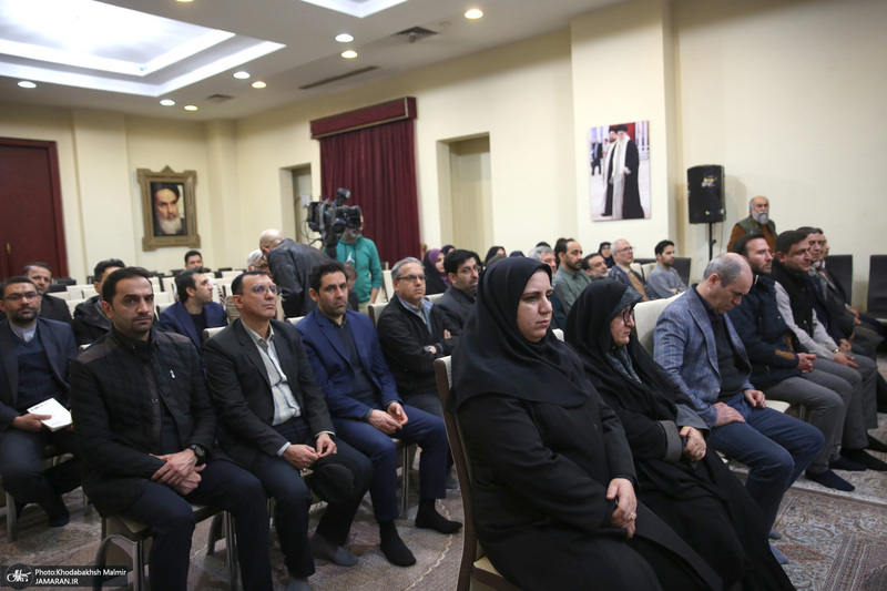 دیدار رئیس سازمان اداری و استخدامی و مدیران نظام اداری کشور با سید حسن خمینی