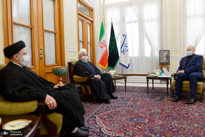 نشست مشترک روحانی، رییسی و قالیباف 