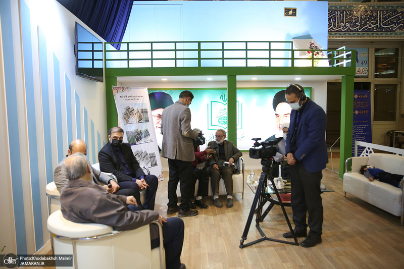 غرفه موسسه تنظیم و نشر آثار امام خمینی (س) در  نمایشگاه بین‌المللی قرآن