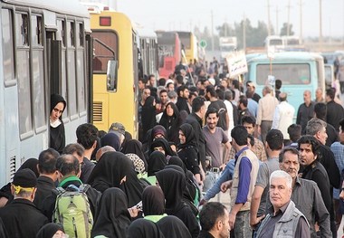 روزانه 10 دستگاه اتوبوس از قم به کربلا اعزام می شود