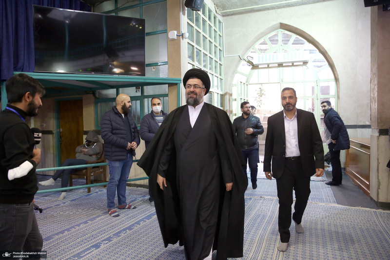 حضور سید یاسر خمینی در  انتخابات مجلس شورای اسلامی و مجلس خبرگان رهبری