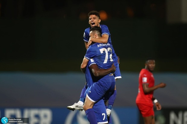 لیگ قهرمانان آسیا|گل‌های بازی استقلال و الدحیل؛ دبل اولونگا و گلزنی زوج آبی‌ها +ویدیو