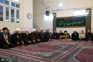 مراسم عزاداری شهادت امام رضا(ع) در بیوت مراجع عظام تقلید