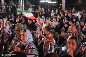 اجتماع مردم تهران در حمایت از مردم مظلوم غزه