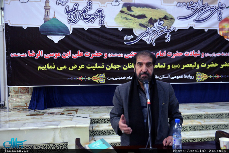 عزاداری شهادت حضرت علی ابن موسی الرضا(ع) در حرم مطهر امام خمینی(س)