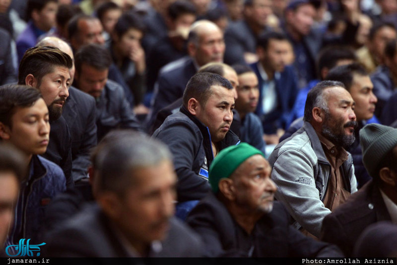 ادای احترام رییس شورای عالی صلح افغانستان نسبت به بنیانگذار جمهوری اسلامی ایران