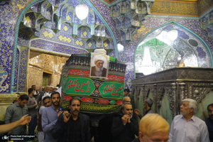 مراسم تشییع آیت الله صلواتی (ره) در قم