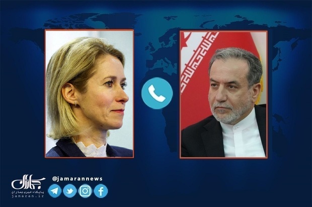 گفت و گوی عراقچی و مسئول سیاست خارجی اتحادیه اروپا در مورد اسنپ بک