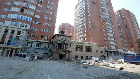 15نفر بر اثر بمباران شهر دونتسک در اوکراین کشته شدند