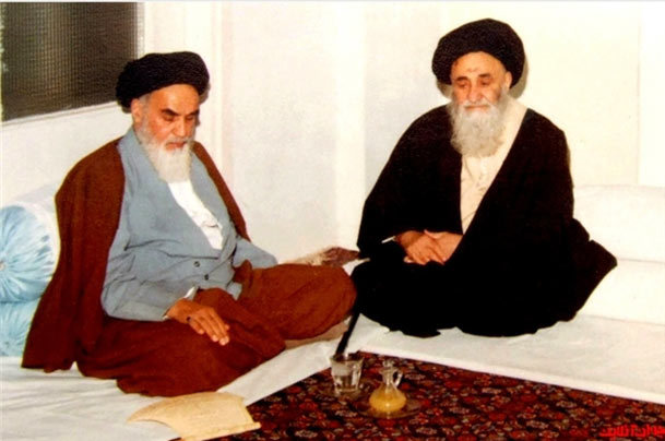 نامه تشکر آمیز امام خمینی از نجف به آیت الله مرعشی نجفی در قم