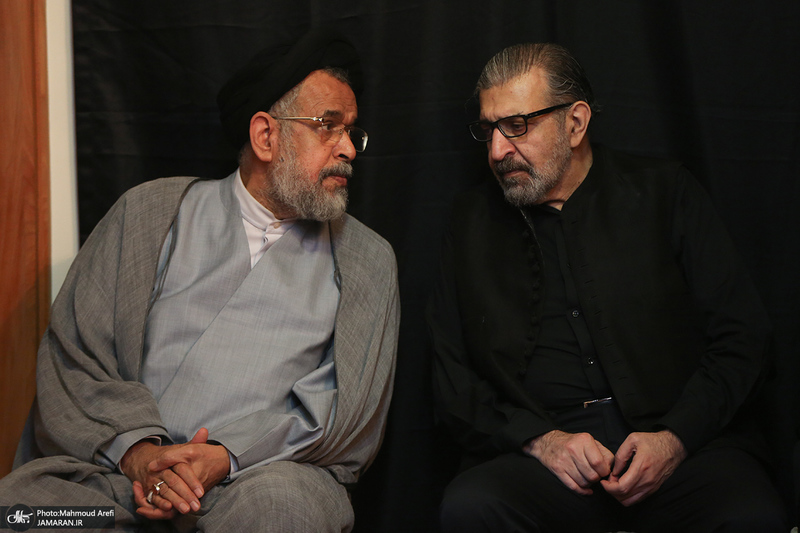 عزاداری شب عاشورا در منزل صادق خرازی