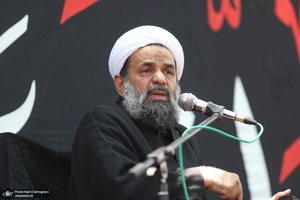 مراسم شهادت امام جعفر صادق(ع) با حضور آیت الله العظمی وحید خراسانی