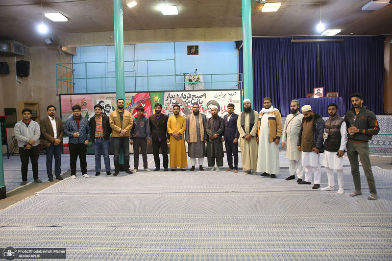 بازدید جمعی از فرهیختگان کشور هند از جماران‎