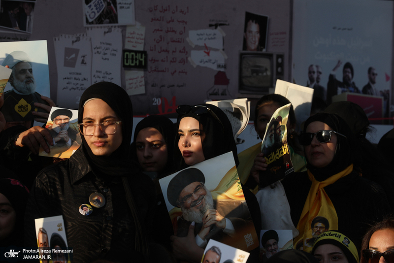 مراسم اولین سالگرد شهادت سید حسن نصرالله-1