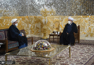 دیدار سرپرست موسسه تنظیم و نشر آثار امام خمینی(س) با تولیت آستان قدس رضوی