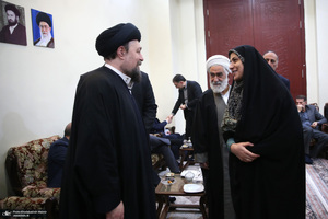حاشیه دیدار نمایندگان مجلس با سید حسن خمینی