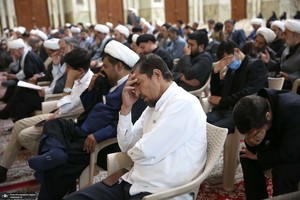 مراسم عزاداری شهادت حضرت امام جعفر صادق (ع) در حرممطهر امام خمینی (س)
