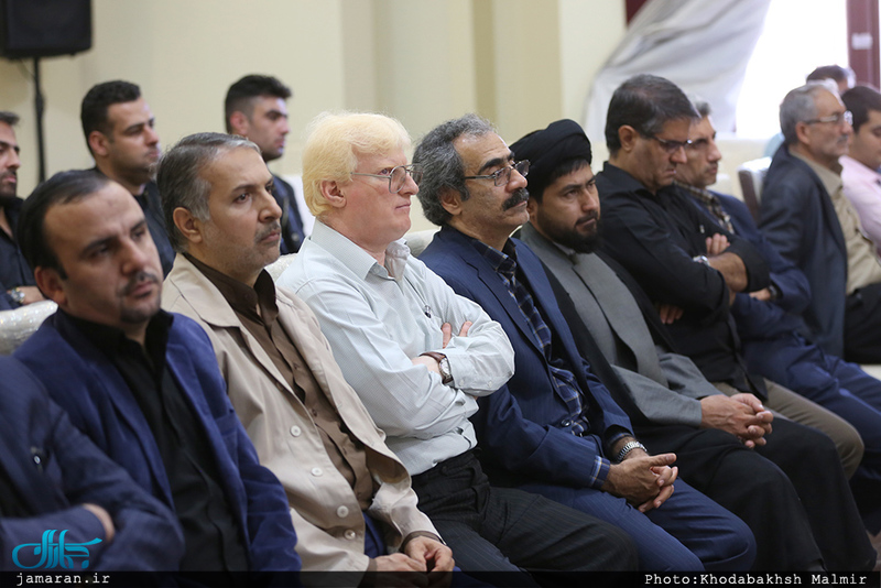 دیدارجمعی از فعالان ستادهای انتخاباتی دکتر روحانی با سید حسن خمینی