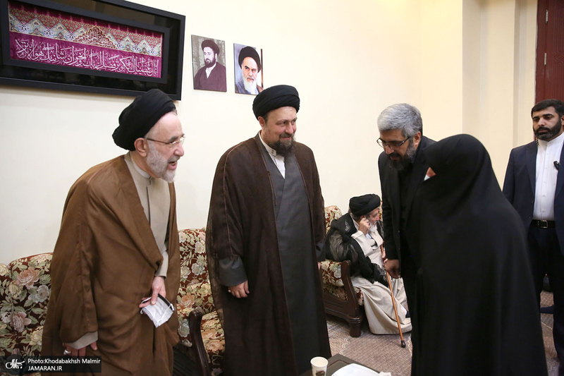 مراسم چهلمین روز ارتحال سید محمود دعایی در حرم مطهر امام خمینی