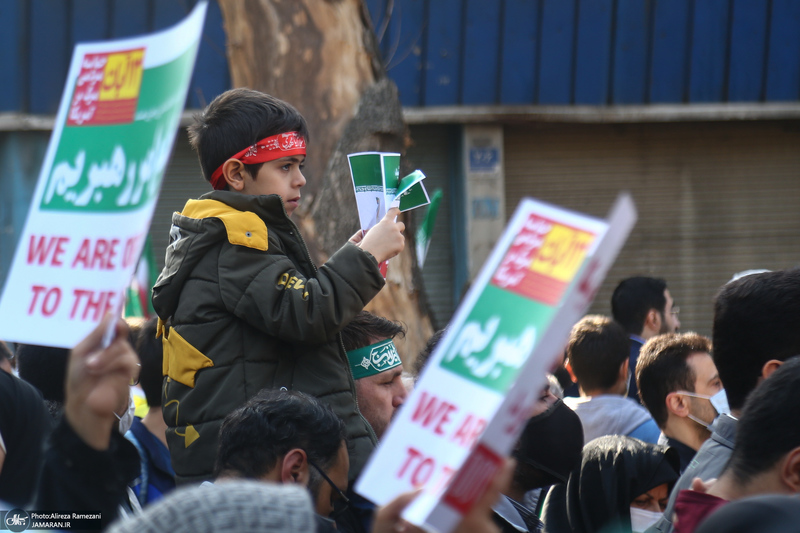 راهپیمایی باشکوه 13 آبان در تهران -2