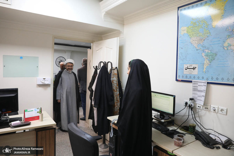 بازدید رییس موسسه تنظیم و نشر آثار امام خمینی (ره) از خبرگزاری ایسنا
