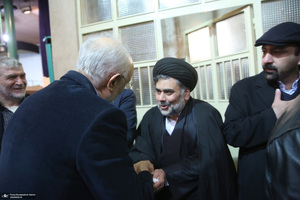 مراسم سالگرد رحلت آیت‌الله سید محمد موسوی بجنوردی در حسینیه جماران  -2