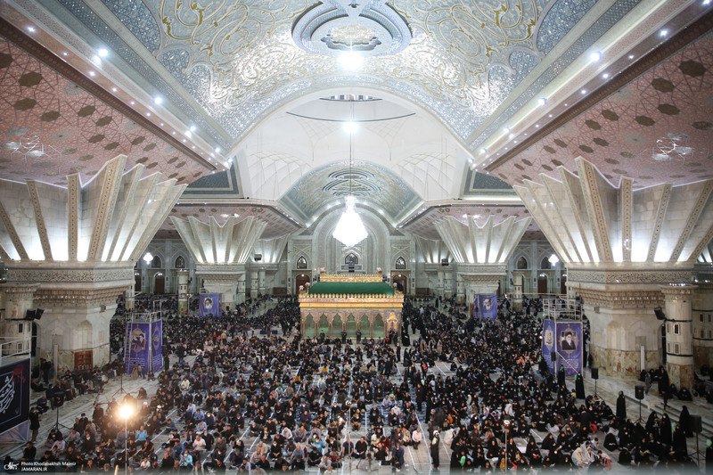 مراسم احیای شب بیست و یکم ماه رمضان در حرم مطهر امام خمینی (س)