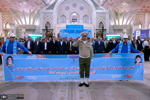 تجدید میثاق وزیر آموزش و پرورش و معلمان با آرمان‌های حضرت امام (س)