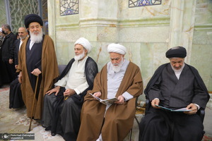 مراسم سی و دومین سالگرد ارتحال آیت‌الله العظمی گلپایگانی (ره)