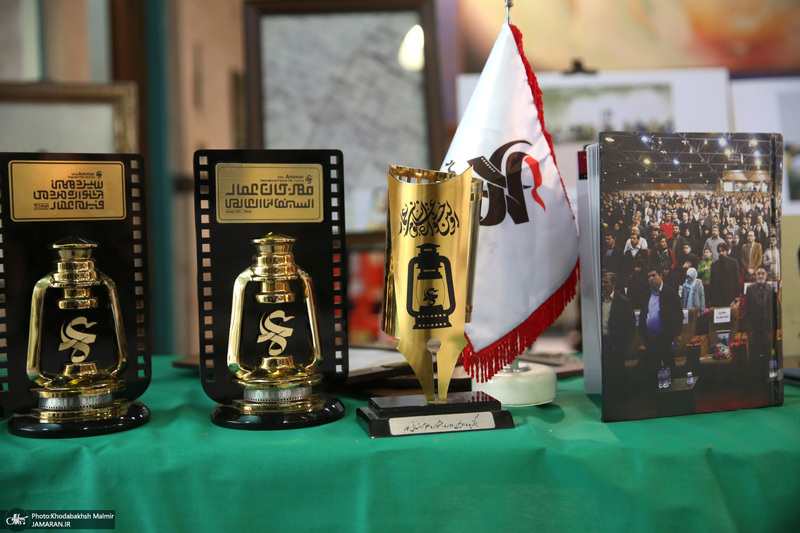 دیدار اعضای جبهه فرهنگی نقلاب اسلامی با سید حسن خمینی