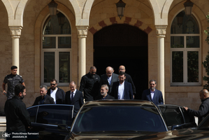 دیدار علی لاریجانی با نخست وزیر لبنان