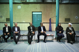 دیدار وزیر راه و شهرسازی با سید حسن خمینی