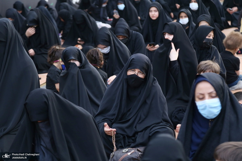 مراسم عزاداری شهادت حضرت امام علی(ع) با حضور آیت الله العظمی وحید خراسانی