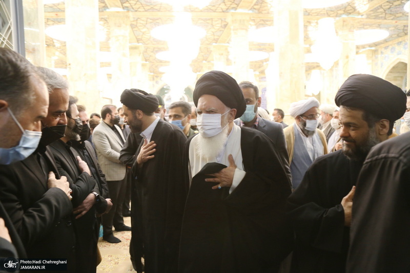 مراسم بزرگداشت آیت الله ری شهری (ره) در مسجد اعظم قم‎