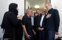 دیدار پزشکیان با جمعی از خانواده های آسیب دیده از جنگ (1)